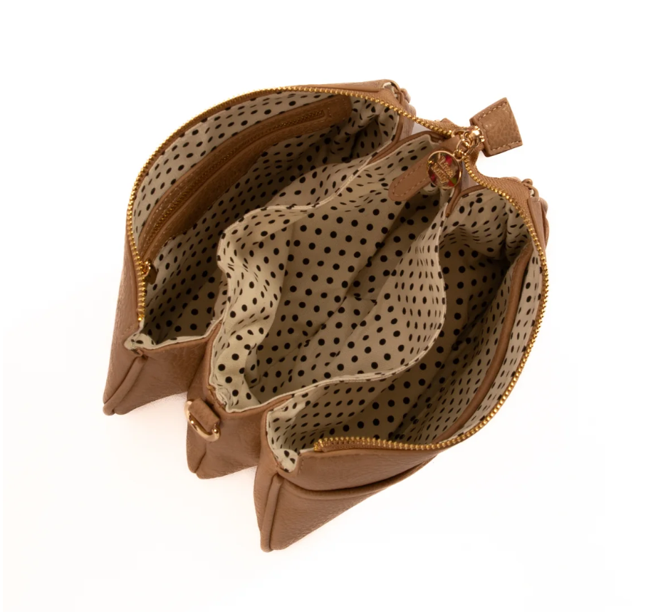 LIV & MILLY AVA BAG CARAMEL