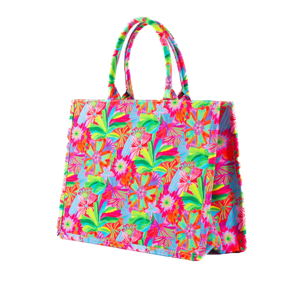 LIV & MILLY BOOK BAG - VIBRANT SUMMER