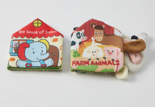 FARM ANIMALS FABRIC BOOK