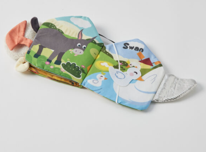 FARM ANIMALS FABRIC BOOK