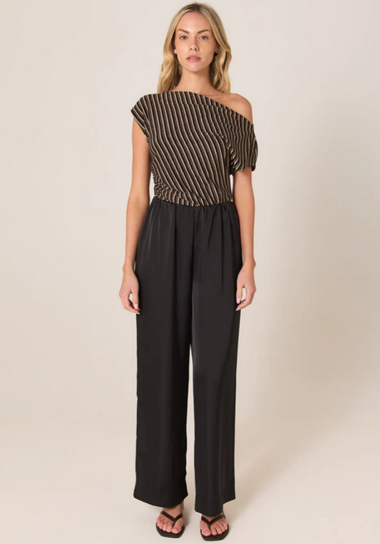 FATE & BECKER DAHLIA SATIN PANT
