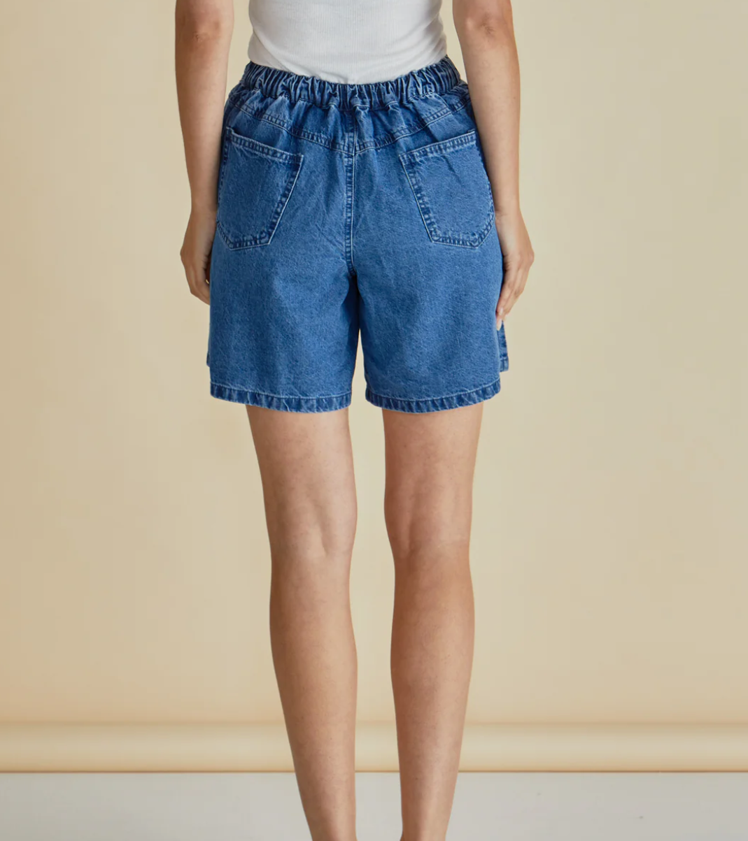 BETTY BREEZE DENIM SHORTS