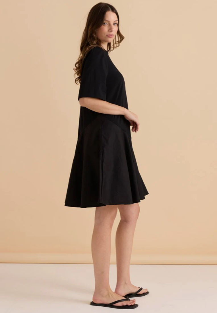 BETTY BASICS CASSIDY DRESS BLACK
