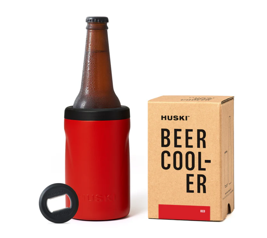 HUSKI BEER COOLER 2.0 RED