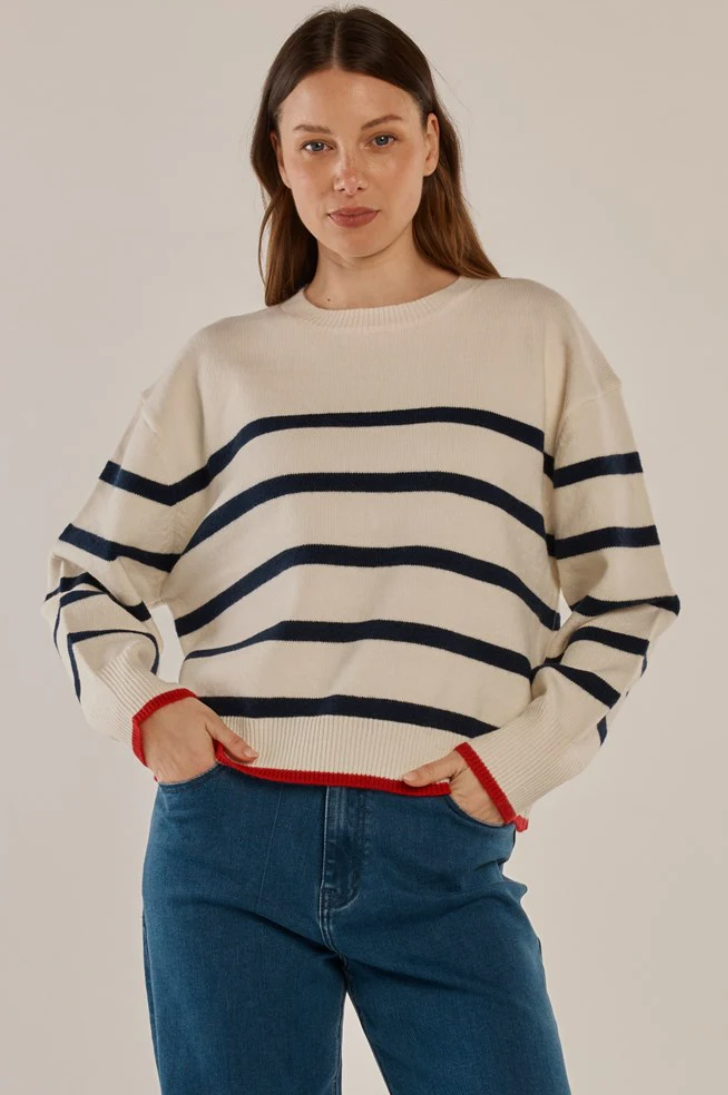 BETTY BASICS LEONIE KNIT SWEATER