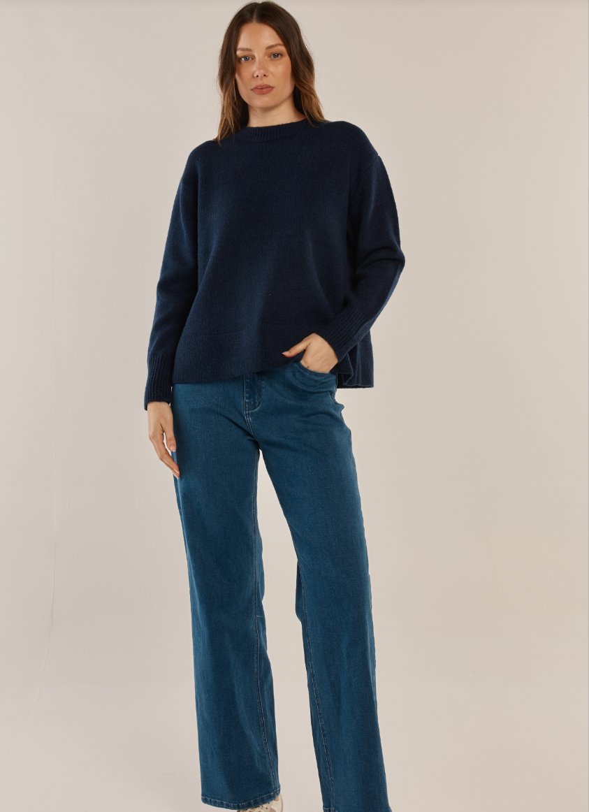 BETTY BASICS CAMRYN KNIT SWEATER