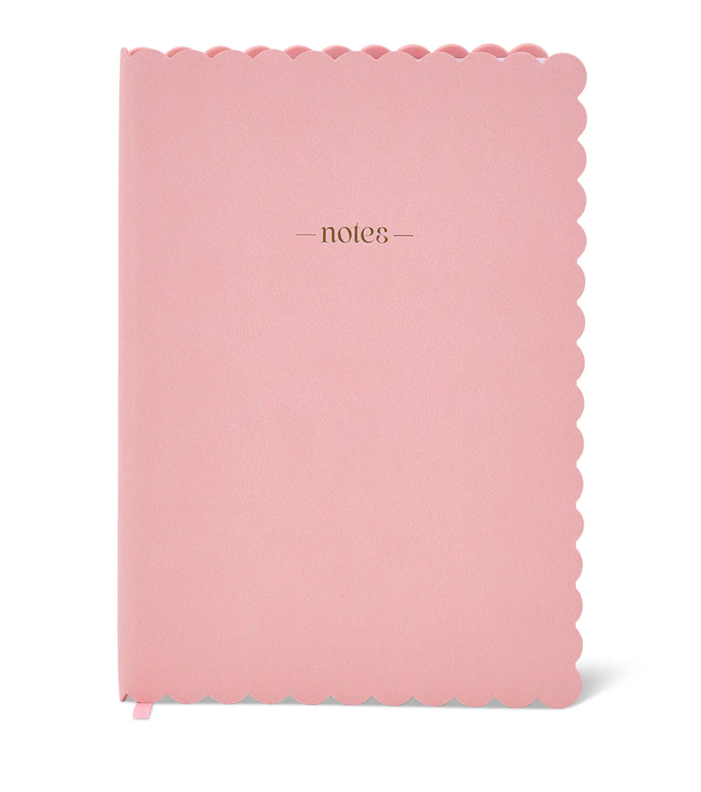 JOURNAL - NOTES PINK SCALLOP
