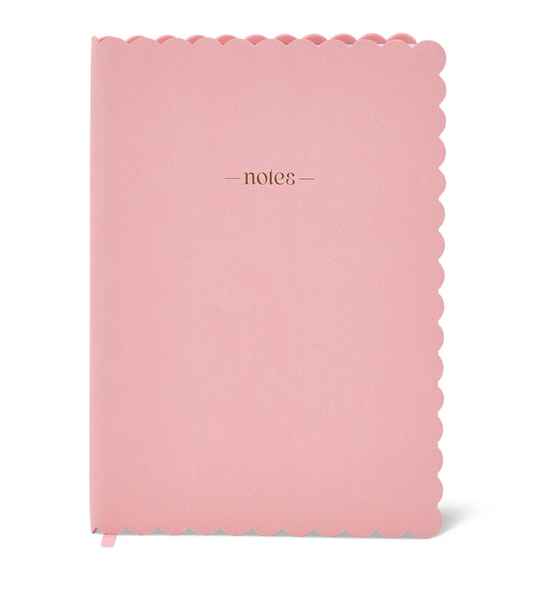 JOURNAL - NOTES PINK SCALLOP