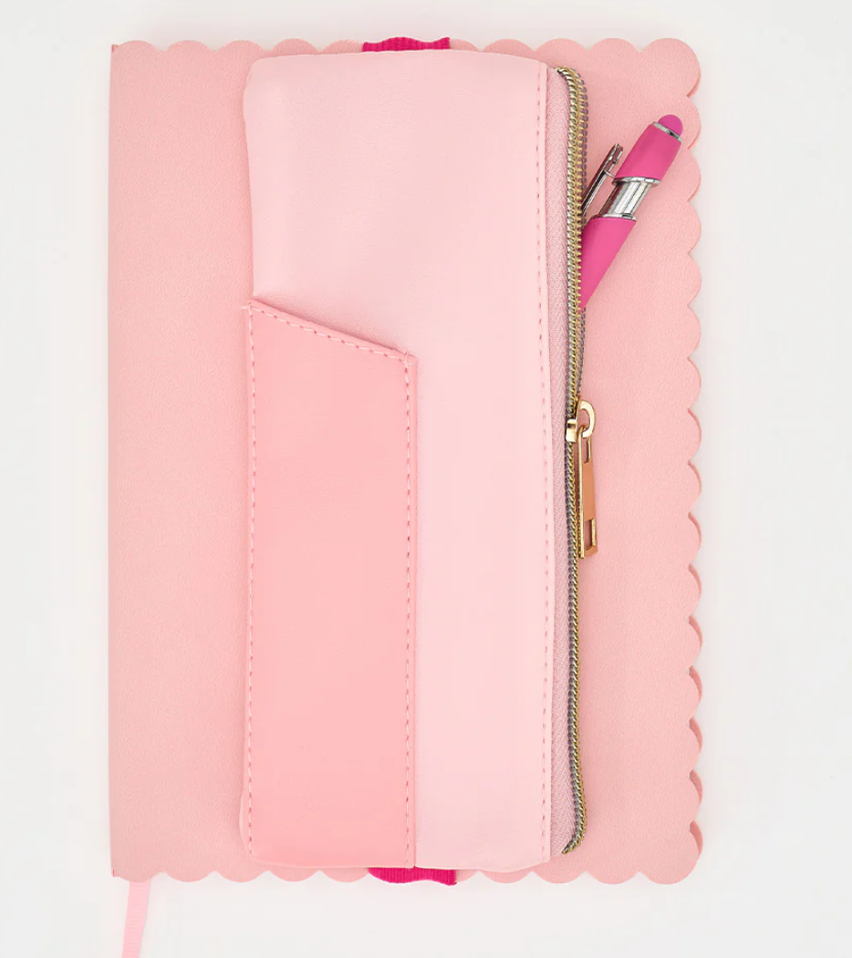 JOURNAL - NOTES PINK SCALLOP