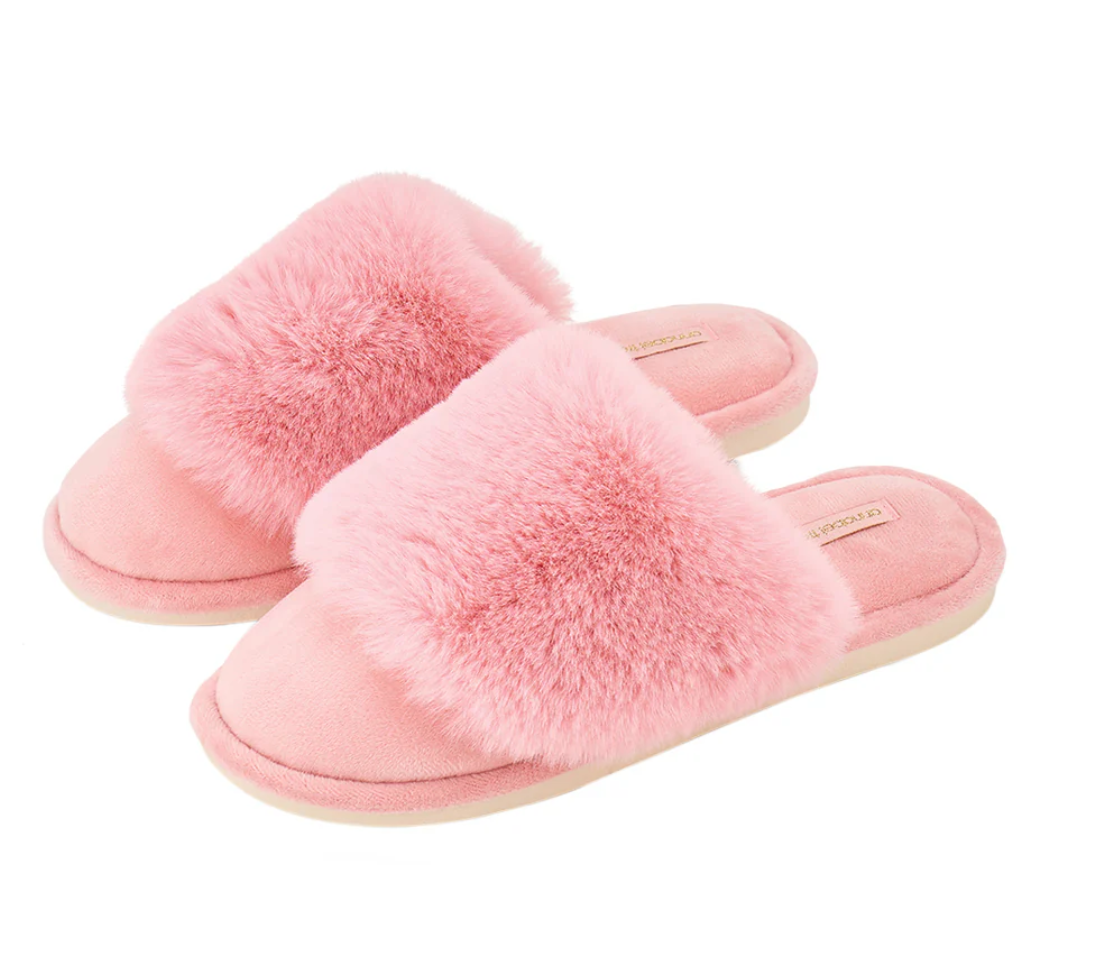 SLIPPER COSY LUXE PINK LEMONADE SMALL