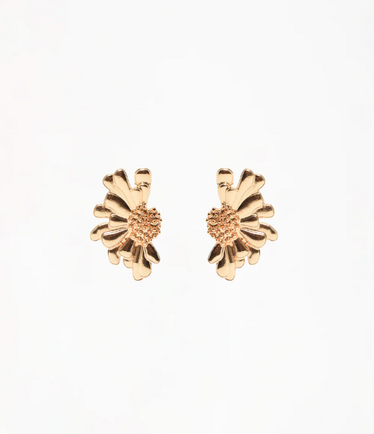 ADORNE STATEMENT FLOWER EARRINGS