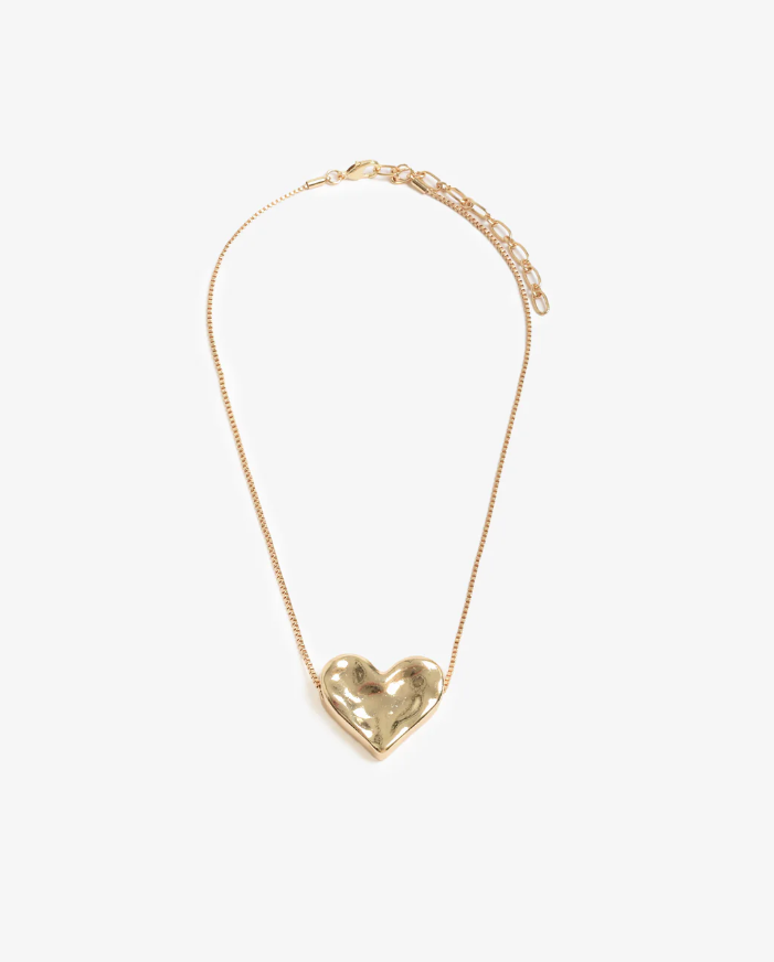 ADORNE HEART NECKLACE GOLD
