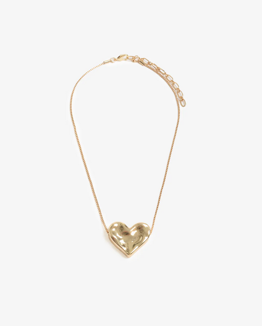 ADORNE HEART NECKLACE GOLD