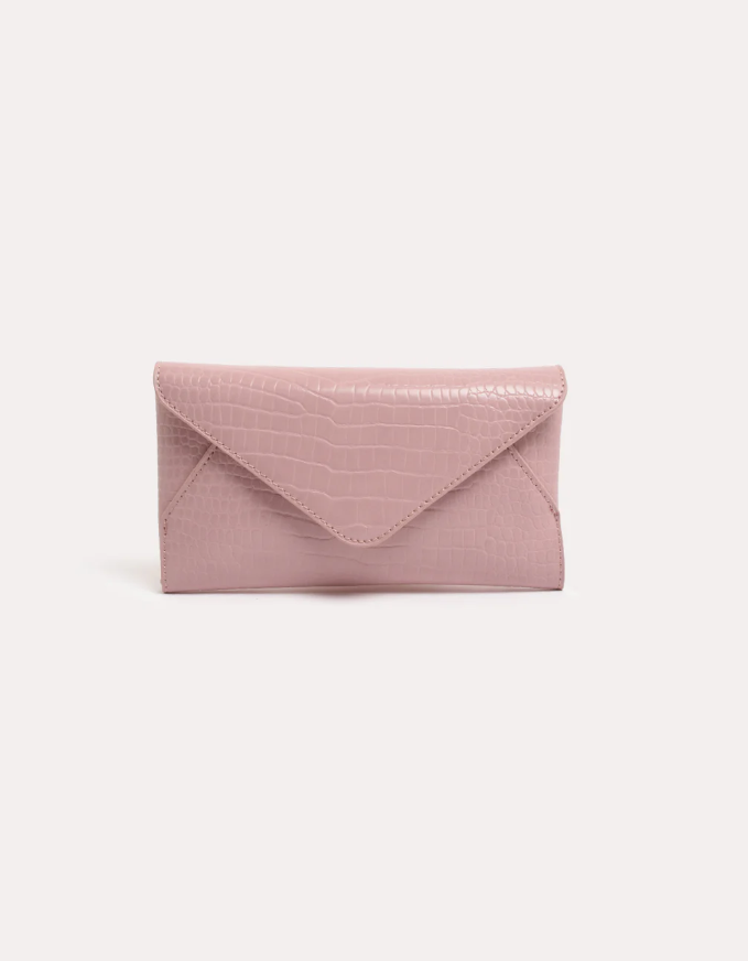 ADORNE MINI CLUTCH PINK
