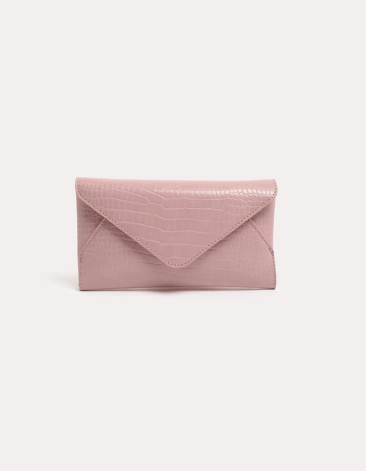 ADORNE MINI CLUTCH PINK