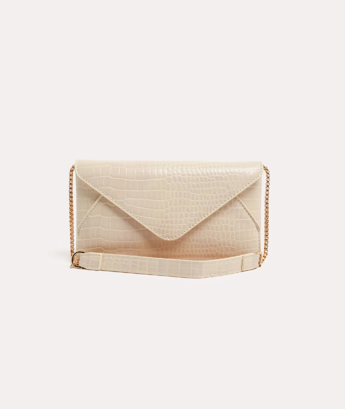 ADORNE MINI CLUTCH NUDE
