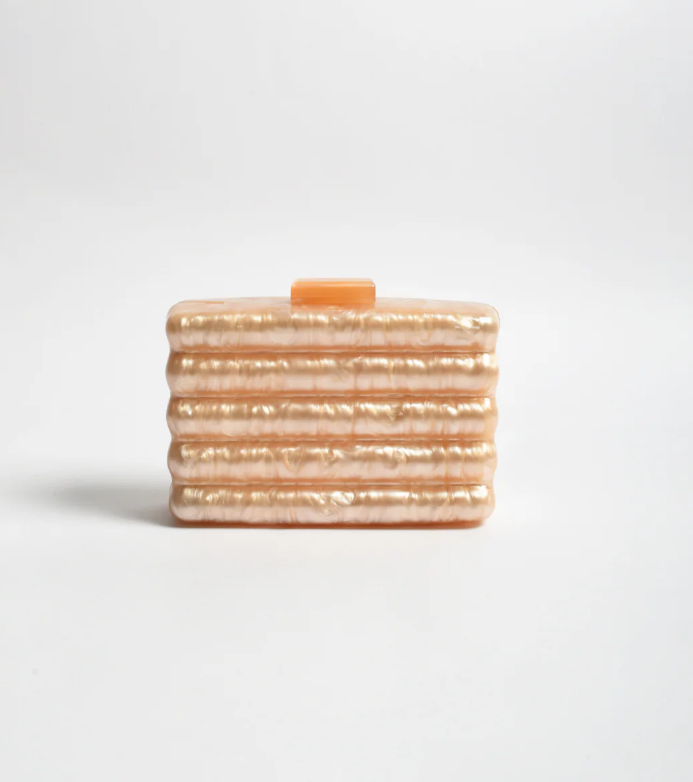 ADORNE CLUTCH CHAMPAGNE