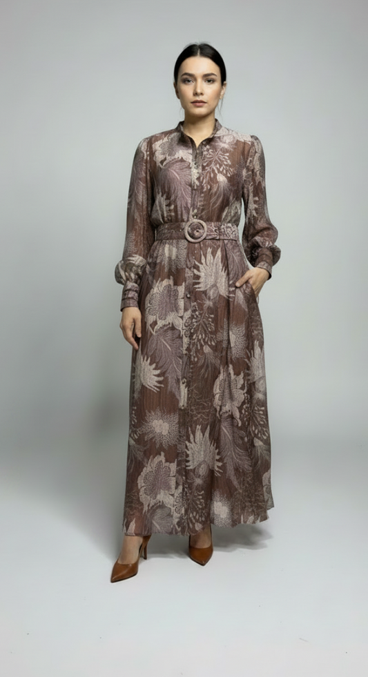 LORRAINE FLORAL MAXI CHOCOLATE