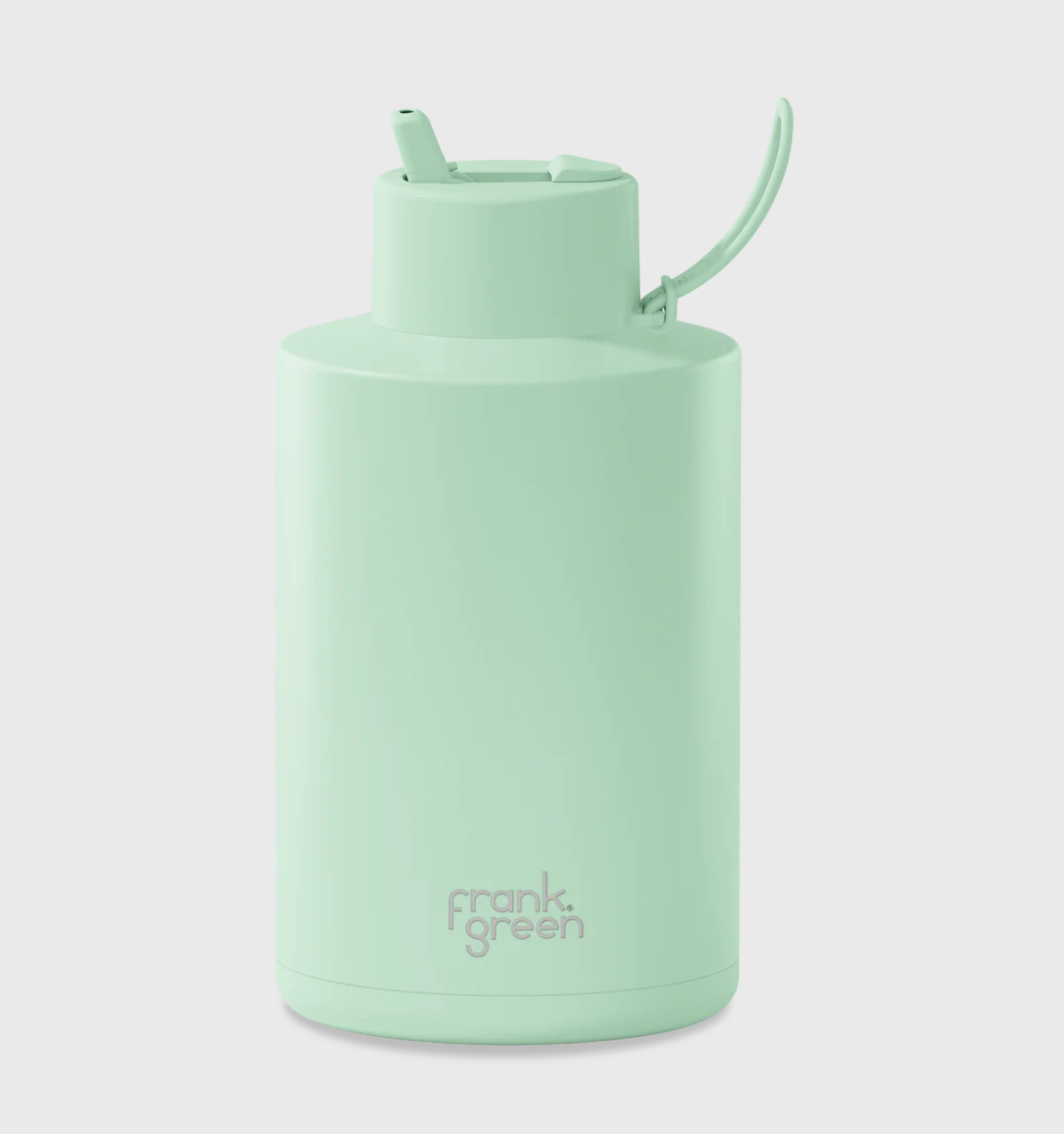 FRANK GREEN 68OZ STAINLESS STEEL REUSABLE BOTTLE WITH FLIP STRAW MINT GELATO