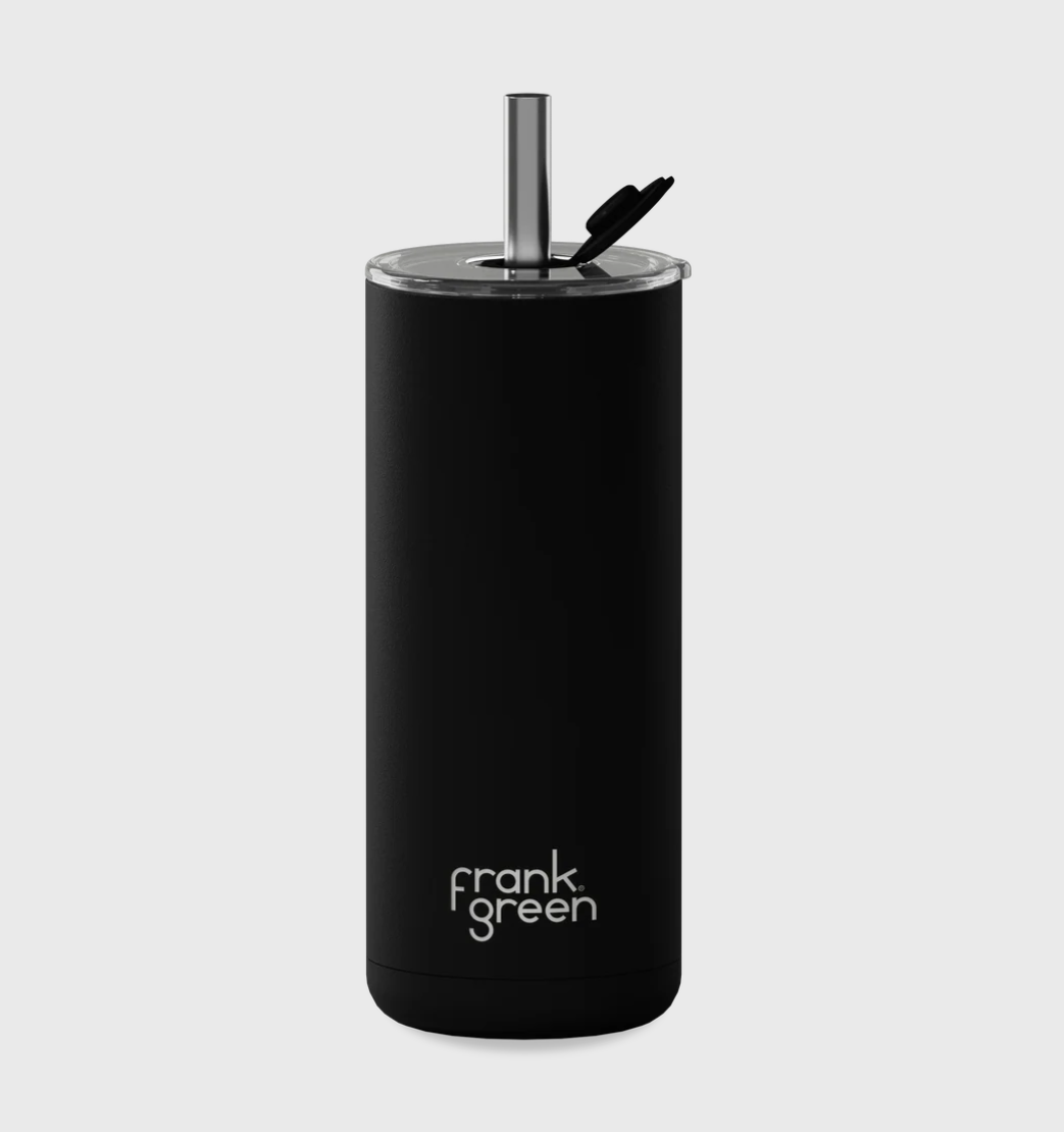 FRANK GREEN BIG CHILL CUP WITH STRAW MIDNIGHT