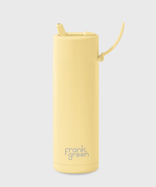FRANK GREEN 20OZ STAINLESS STEEL REUSABLE BOTTLE BUTTERMILK