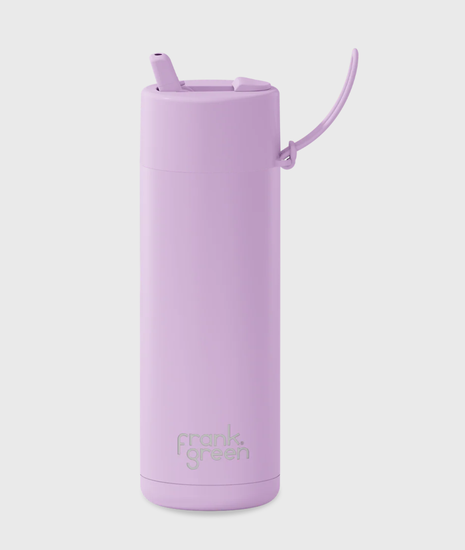FRANK GREEN 20OZ STAINLESS STEEL REUSABLE BOTTLE LILAC HAZE