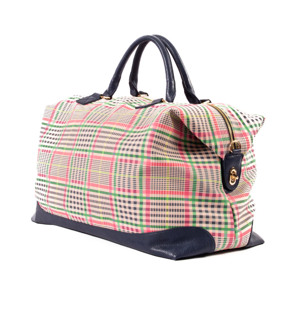 LIV & MILLY OVERNIGHT BAG - GINGHAM