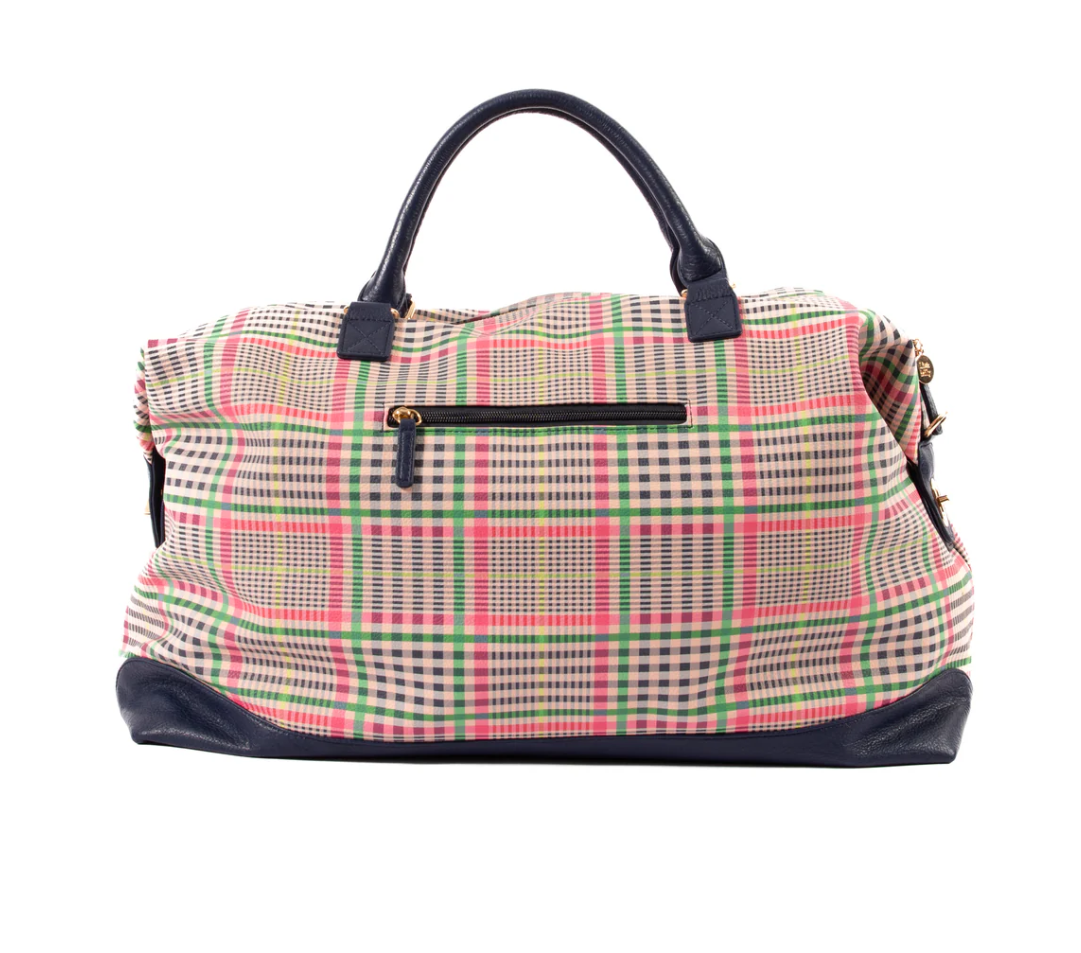 LIV & MILLY OVERNIGHT BAG - GINGHAM