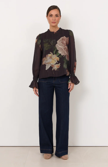 ADORNE MANNING CHANDON LONG SLEEVE TOP