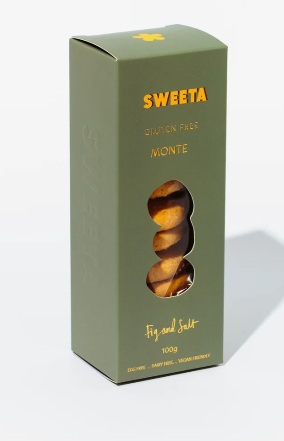 SWEETA BISCUITS - MONTE GF 100G