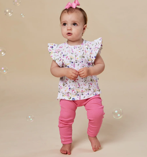 SNUGGLE HUNNY CANDY PANTS WITH FRILL