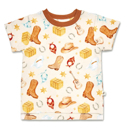 SNUGGLE HUNNY COWBOYS SHORT SLEEVE T-SHIRT