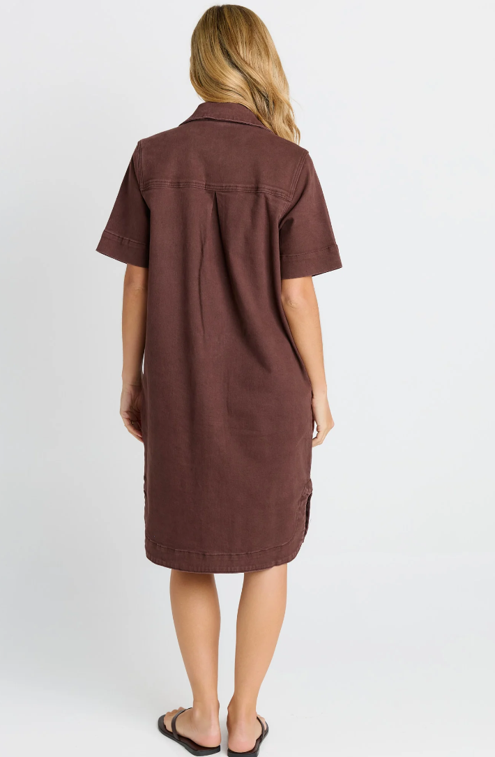BETTY BASICS DAWSON DENIM DRESS