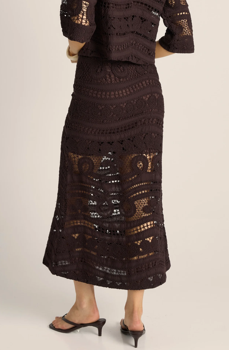 FATE & BECKER GAIA LACE SKIRT