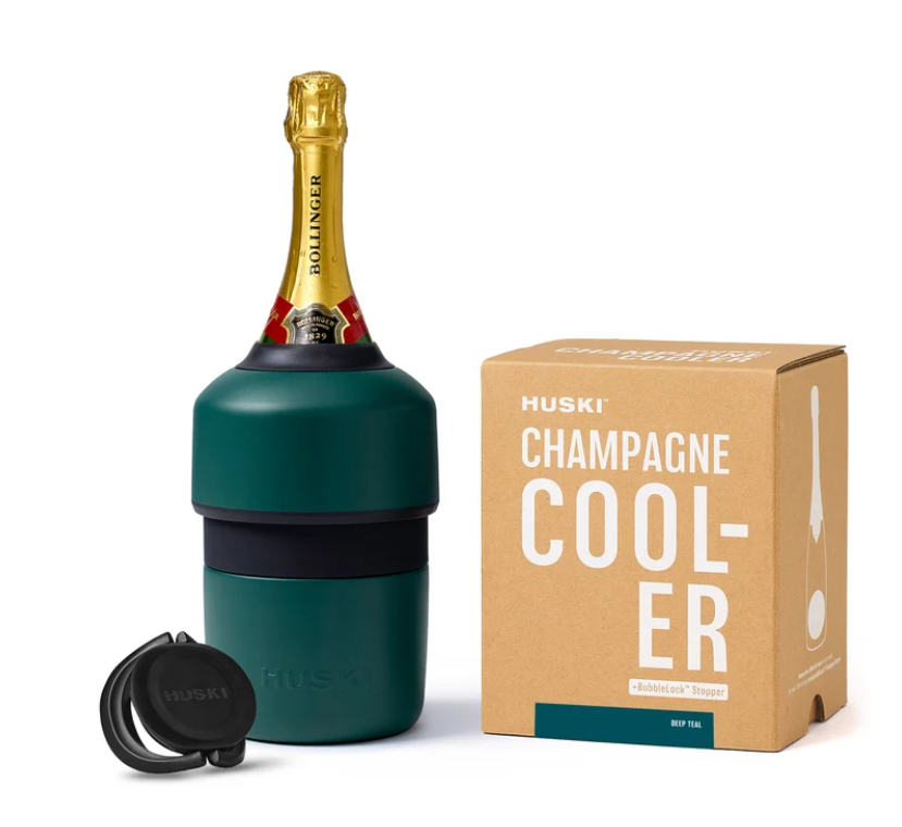 HUSKI CHAMPAGNE COOLER DEEP TEAL