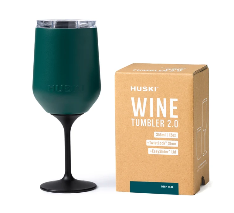 HUSKI WINE TUMBLER 2.0 DEEP TEAL