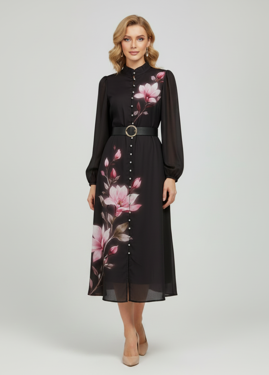 LORRAINE MAXI BURGUNDY