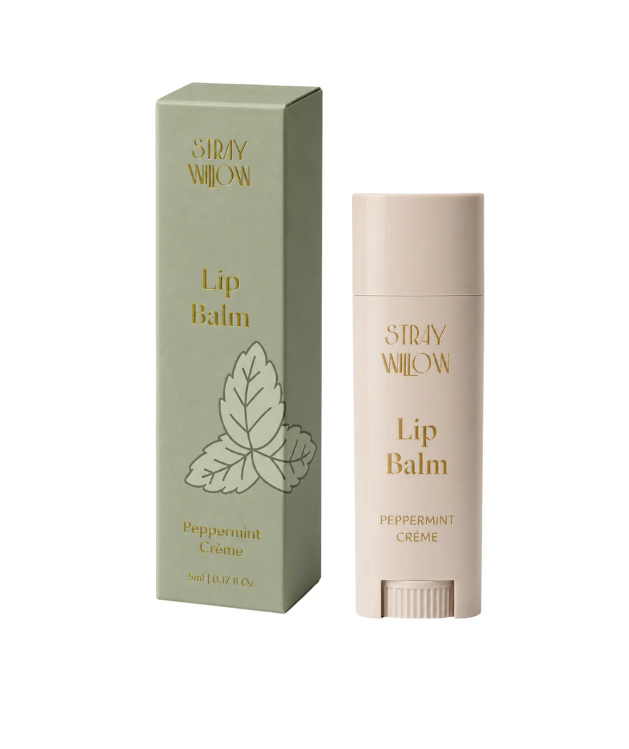 STRAY WILLOW LIP BALM - PEPPERMINT CREME