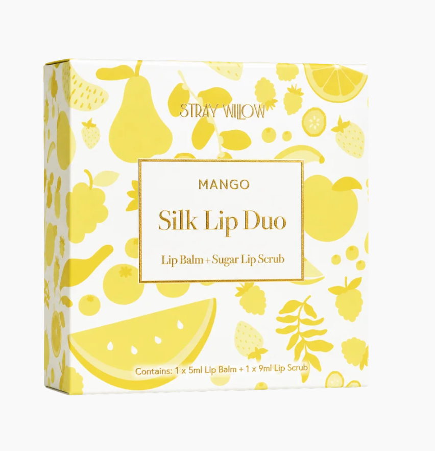 STRAY WILLOW SILK LIP DUO - MANGO SORBET