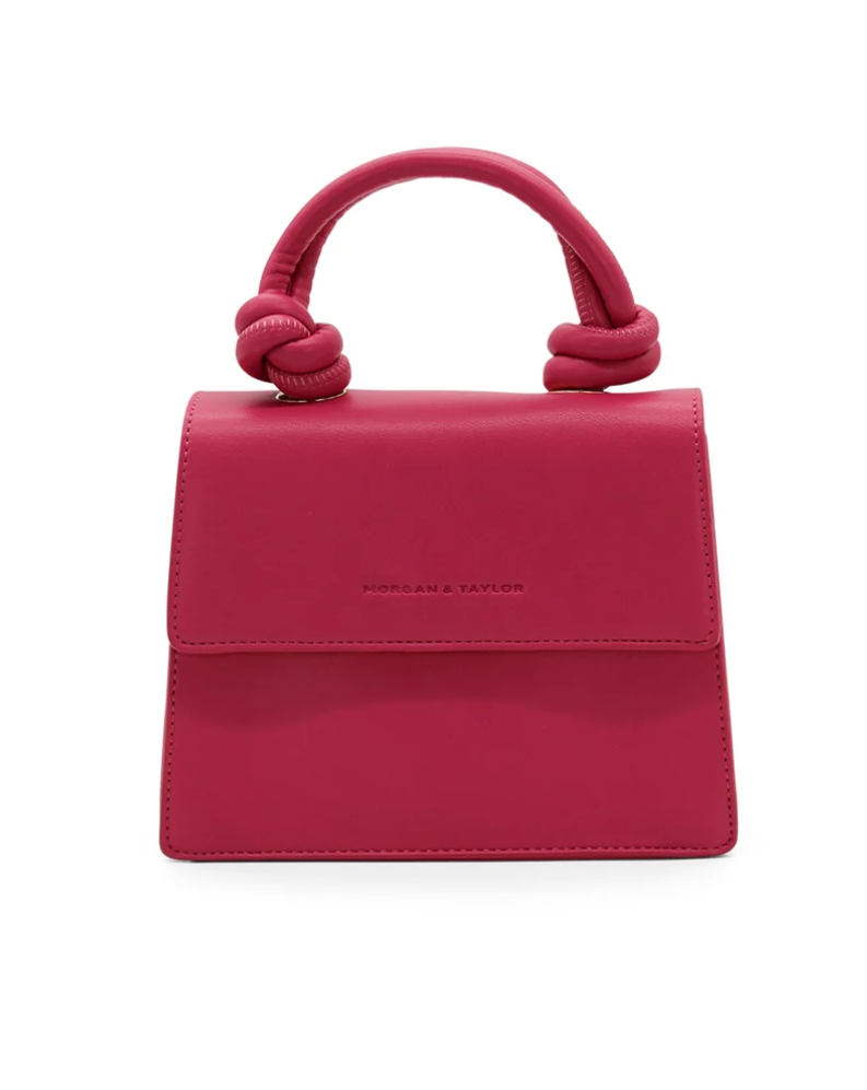 MORGAN & TAYLOR NAOMI TOP HANDLE BAG PINK