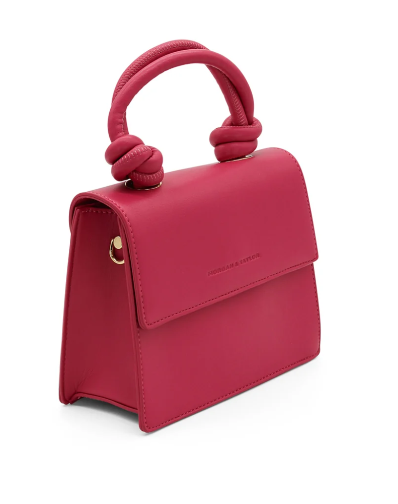 MORGAN & TAYLOR NAOMI TOP HANDLE BAG PINK