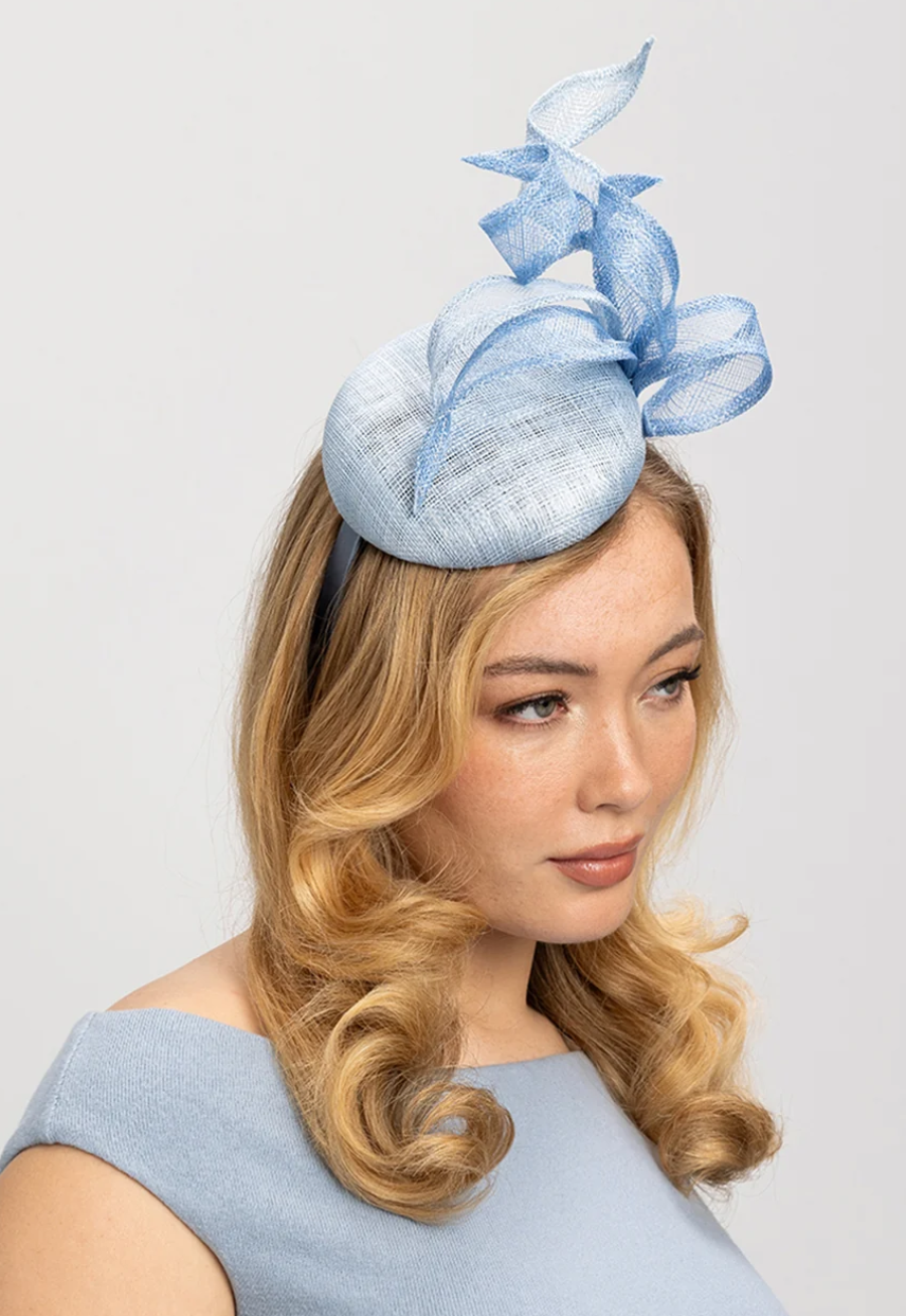 MORGAN & TAYLOR WENDY FASCINATOR BLUE