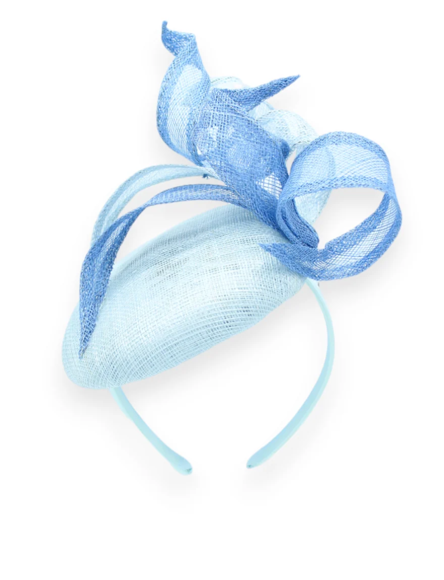 MORGAN & TAYLOR WENDY FASCINATOR BLUE