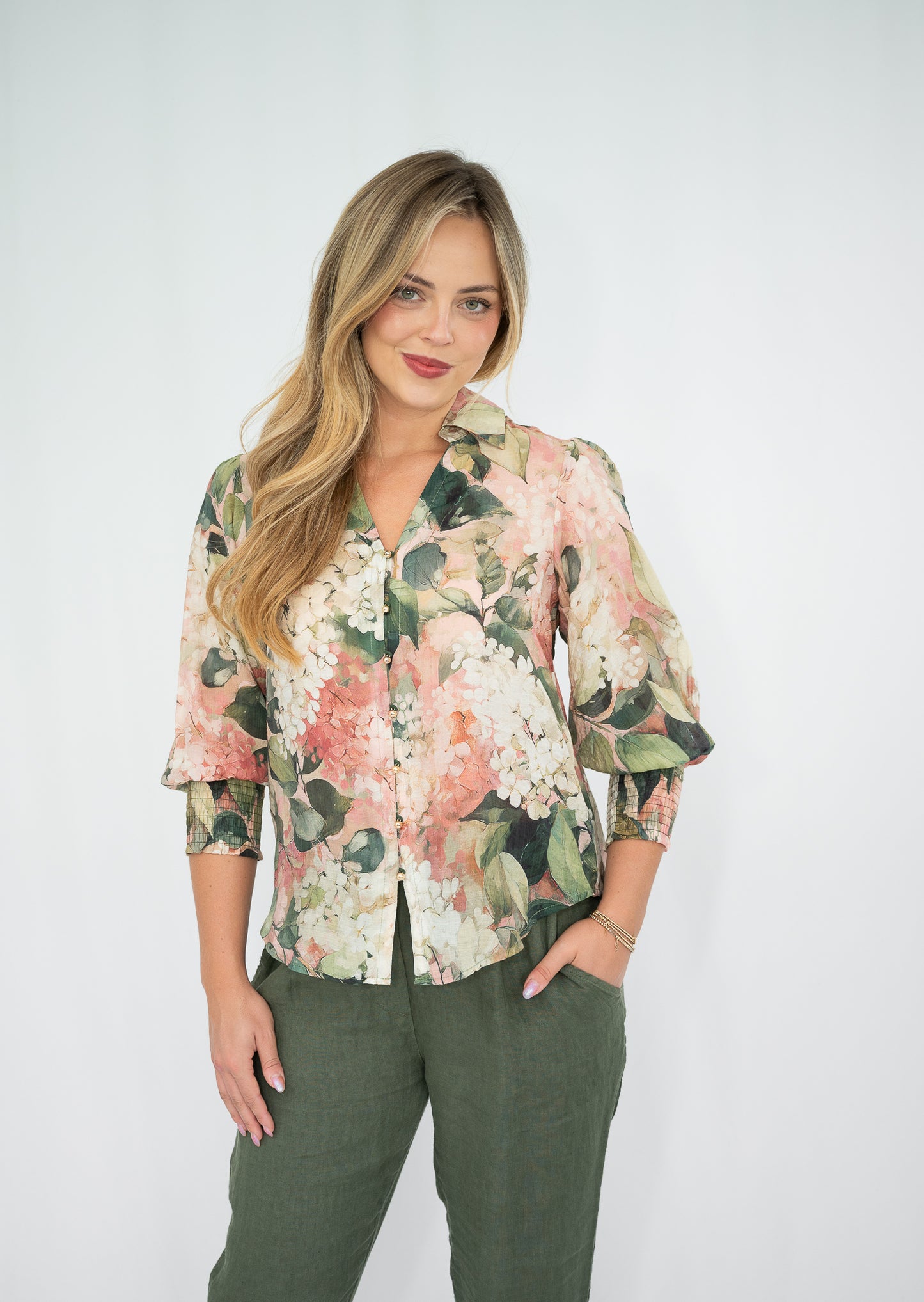 FRIA FLORAL BLOUSE