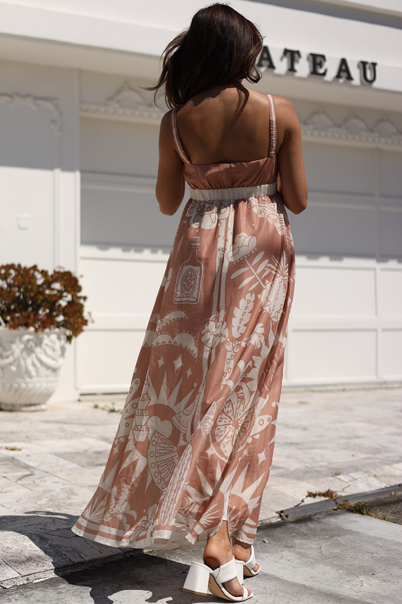 LOS CABOS DRESS MOCHA