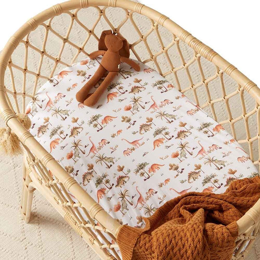 SH DINO CHANGE/BASSINET SHEET