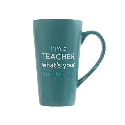 TEACHER COFFEE LATTE MUG