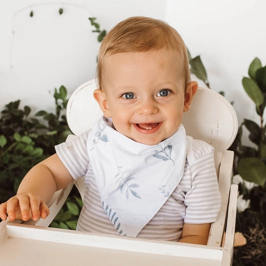 WILD FERN DRIBBLE BIB