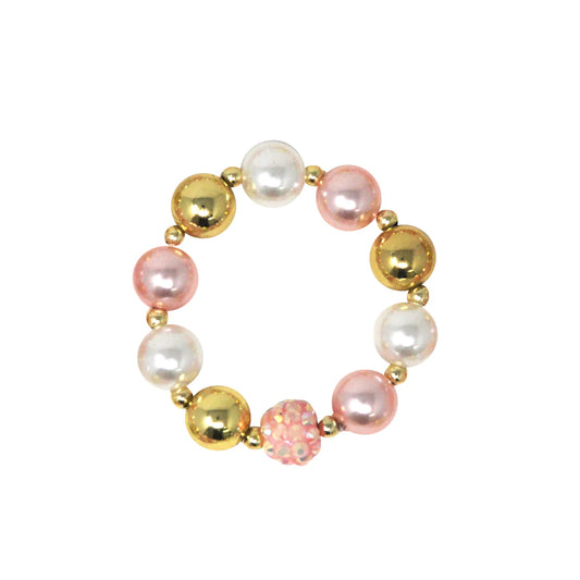 BCL001 GOLDEN PEARL BRACELET