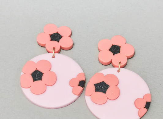 E01064P FLOWER EARRINGS